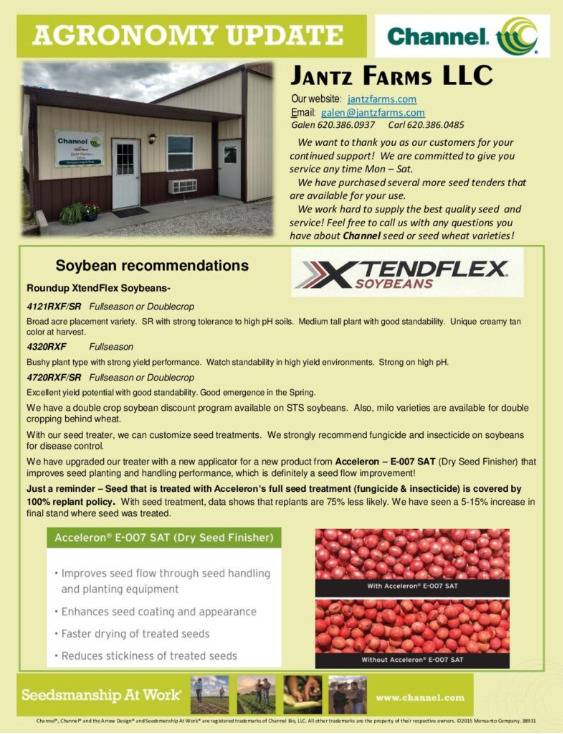 Jantz Farms Newsletter 2022 » Jantz Farms LLC